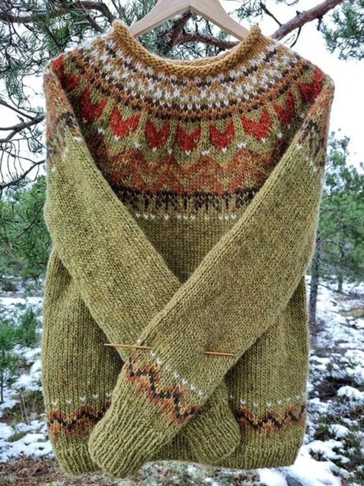 Stilla | Lækker og smart kombineret sweater