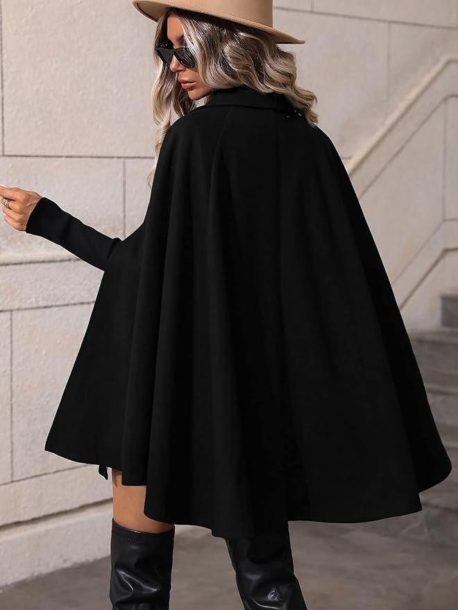 Stilla | Stilfuld Cape Jakke Dame