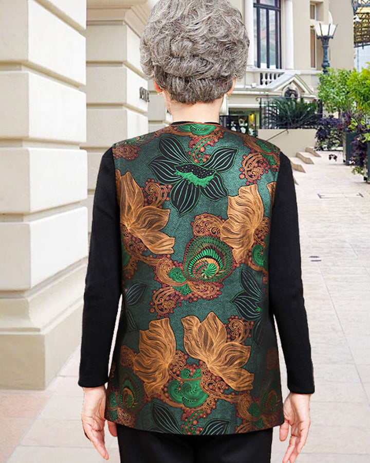 Stilla | Retro Chic Oriental Blomsterbroderi