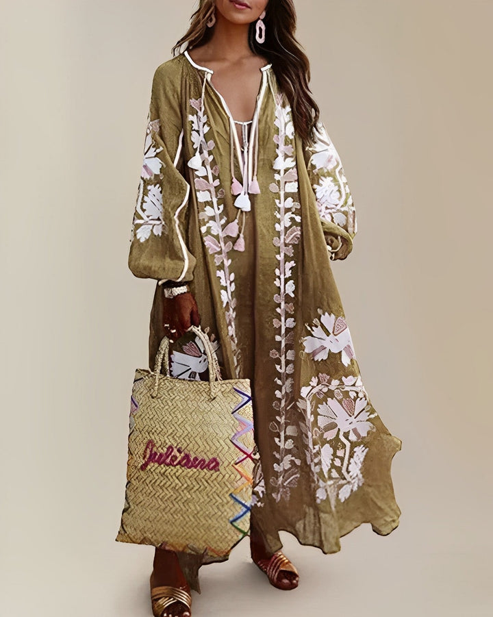 Stilla | Løs Retro Boho Kjole