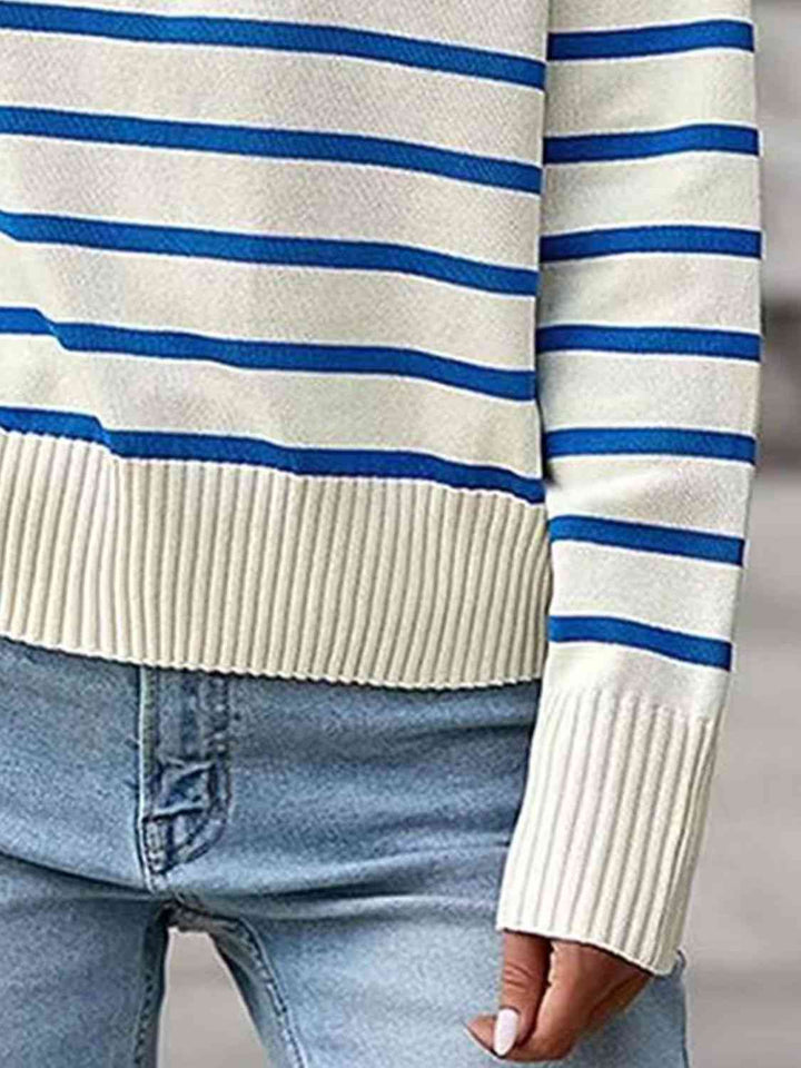 Stilla | Kravehals Strik Top