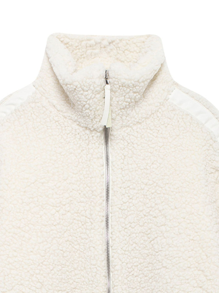 Stilla | Up Turtleneck Langærmet Plush Jakke