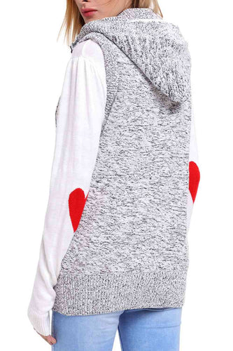 Stilla | Lynlås Lukning Hætte Sweater Vest