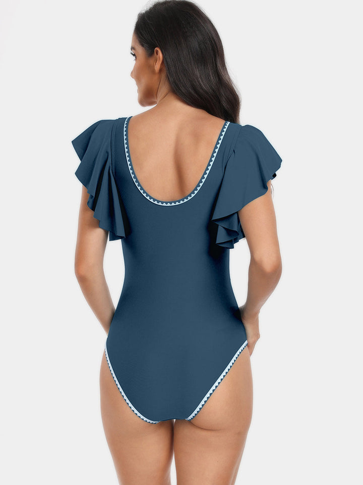 Stilla | Cap Sleeve Én-delet Badetøj