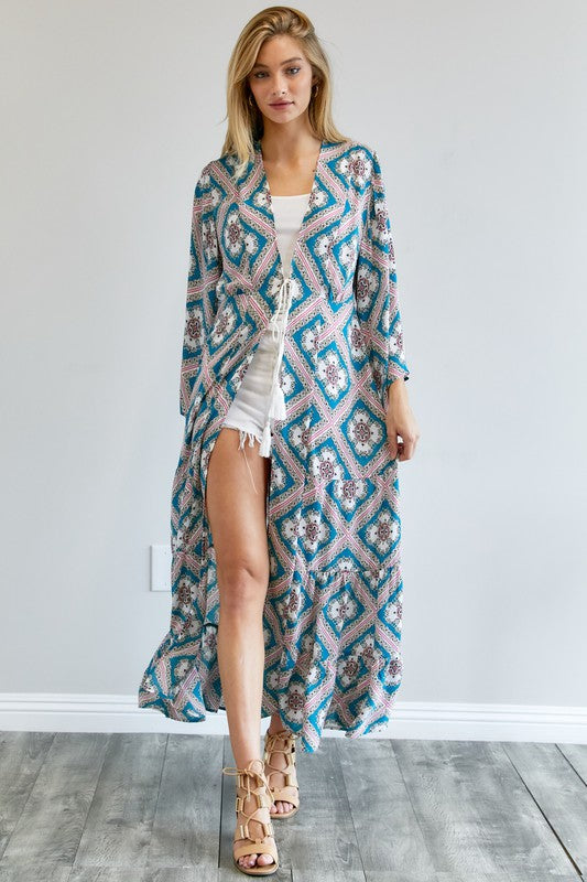 Stilla | Lange Ærmer Løs Kimono