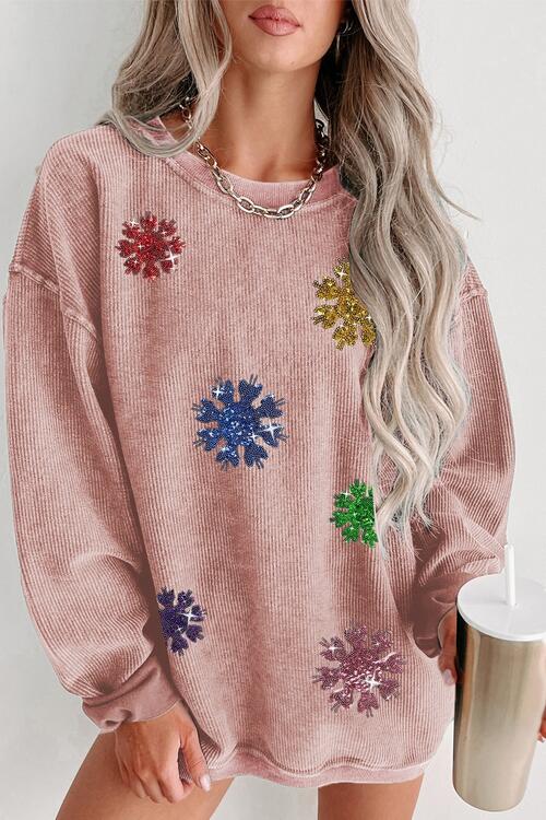 Stilla | Snefnug Rund Hals Sweatshirt