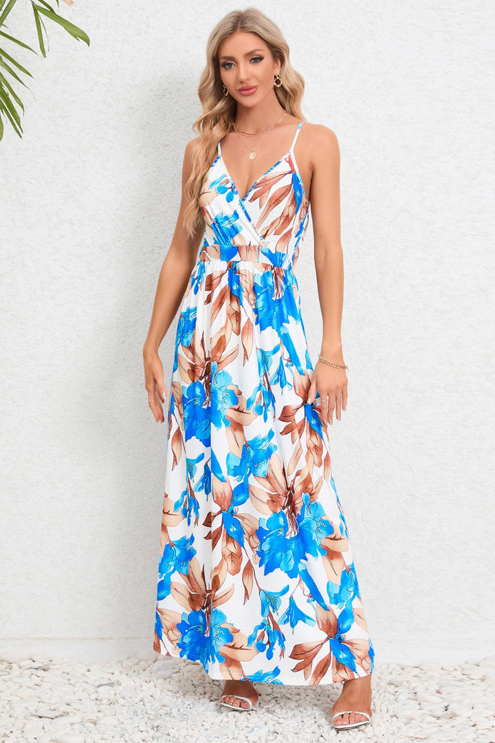 Stilla | Surplice Maxi Cami Kjole