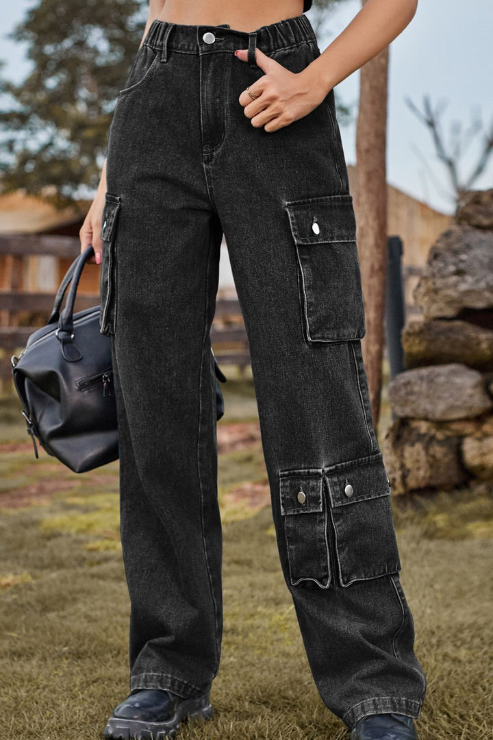 Stilla | Fit Lange Jeans Med Lommer