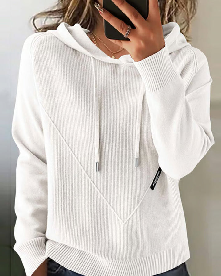 Stilla | Hætte sweatshirt med lange ærmer