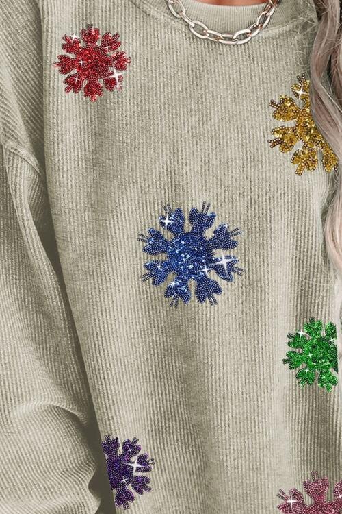 Stilla | Snefnug Rund Hals Sweatshirt