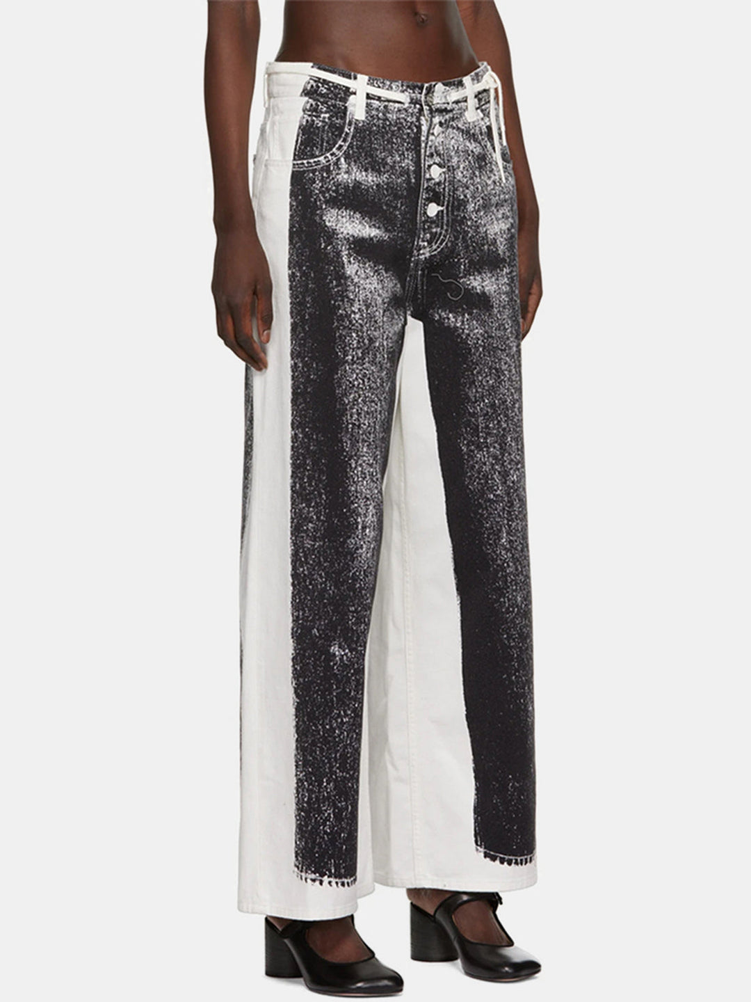 Stilla | Fly Kontrast Jeans Med Lommer