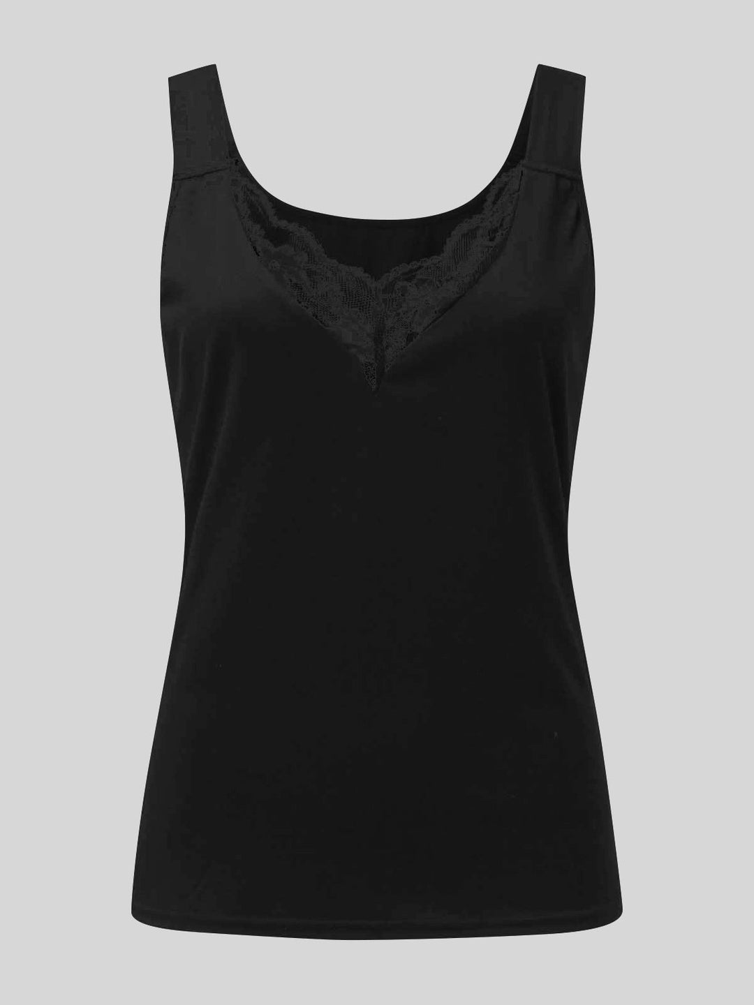 Stilla | Plus Size Blonde Detalje Sweetheart Hals Tank
