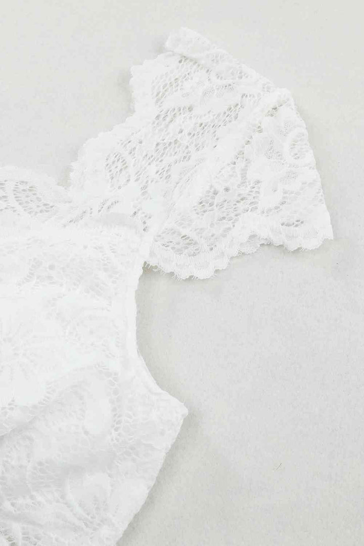 Stilla | Sweetheart Hals Blonder Bodysuit