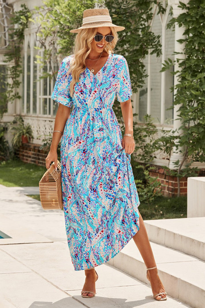 Stilla | V-Hals Maxi Kjole