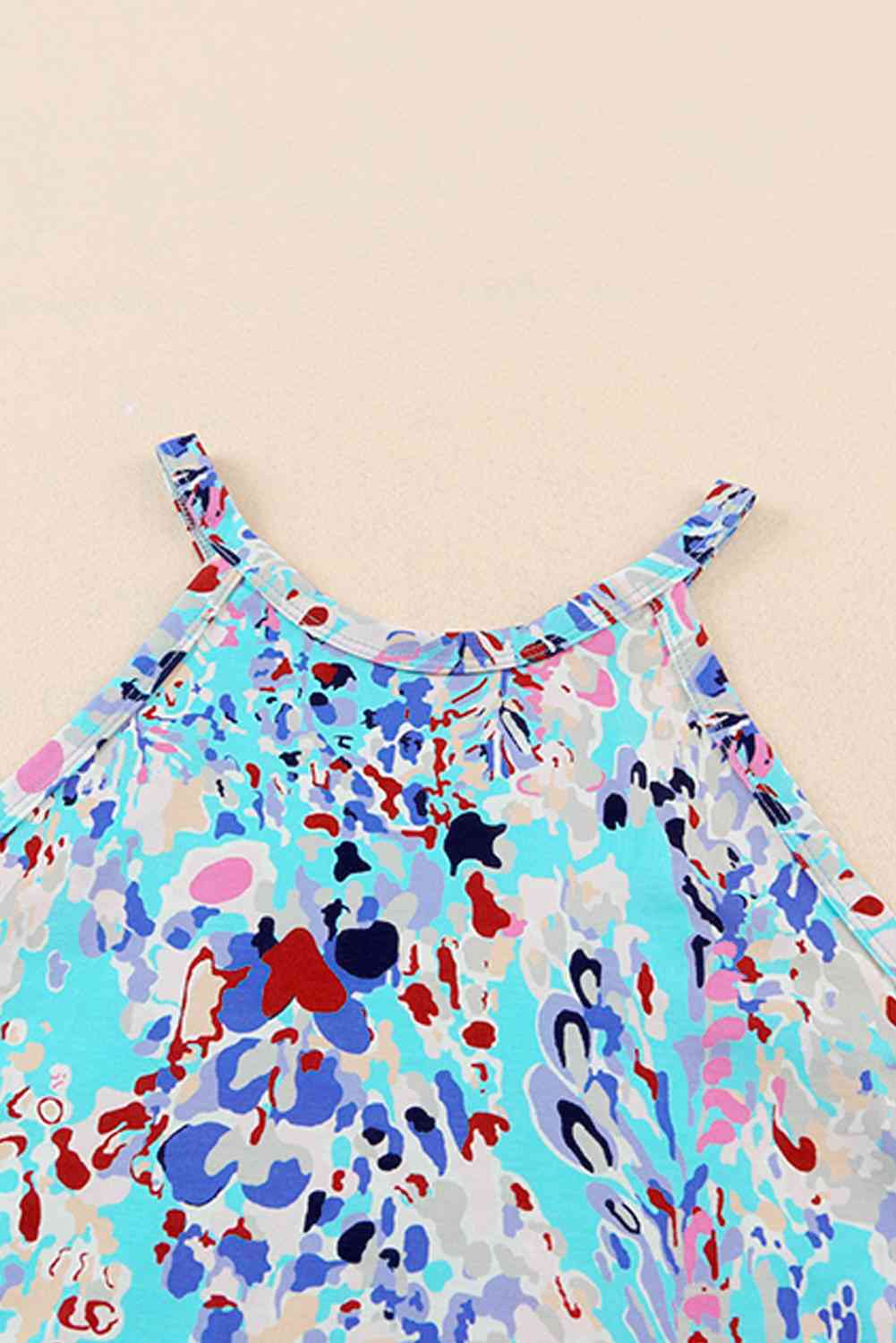 Stilla | Trykt Rund Hals Tanktop