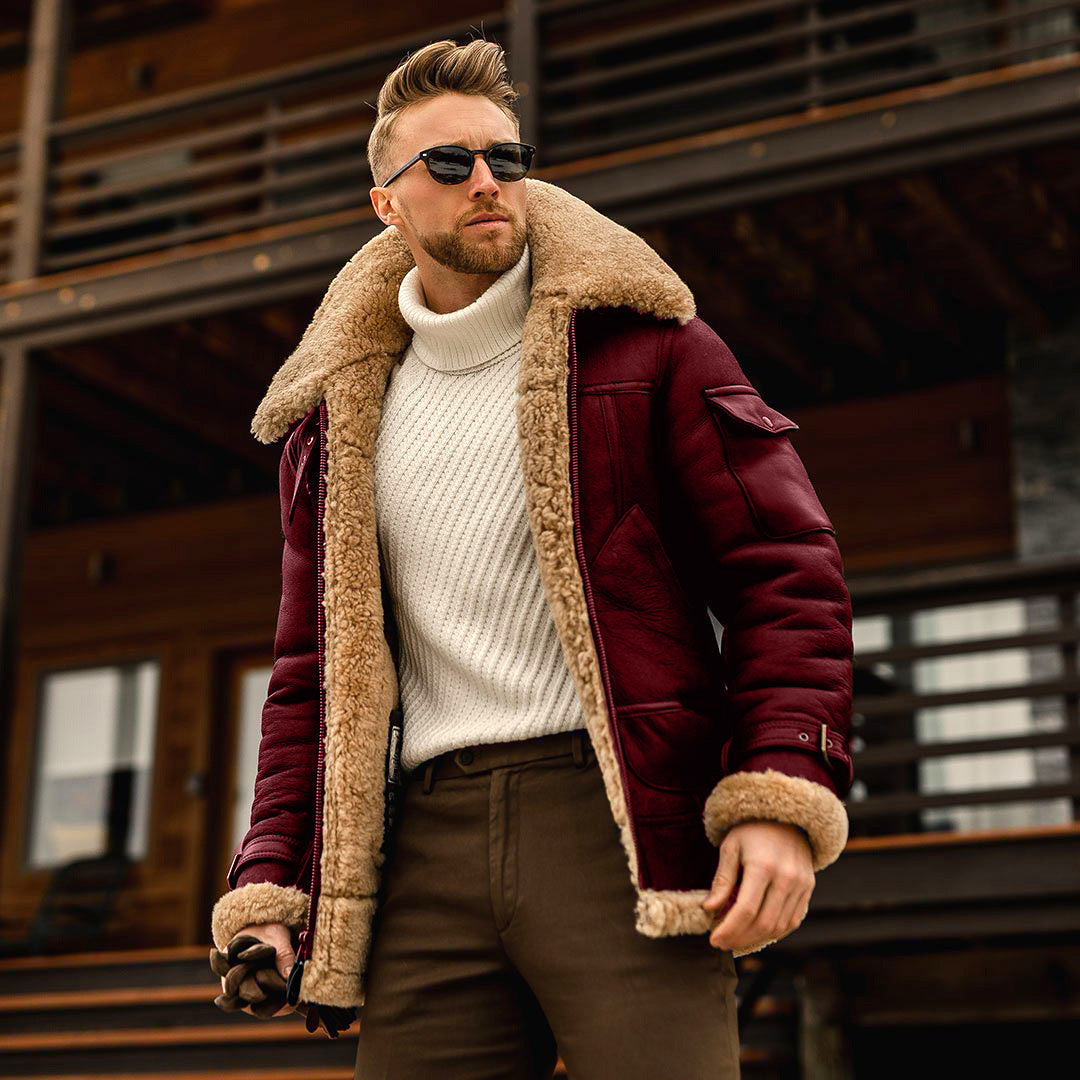 Stilla | Herre Sjakels Aviator Jakke
