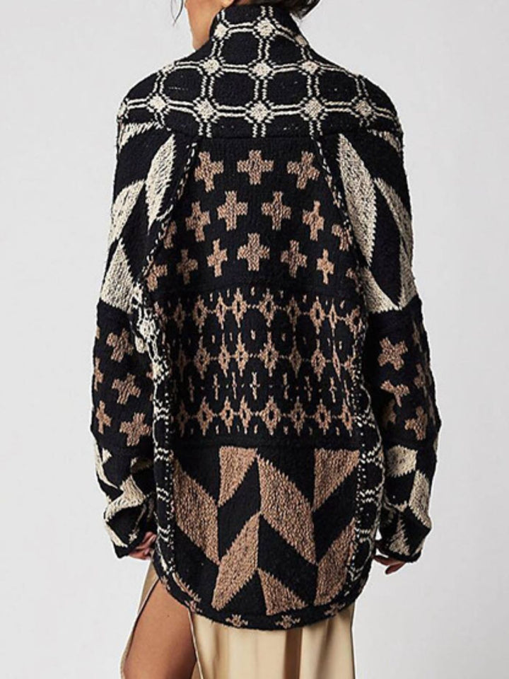 Stilla | V Hals Langærmet Cardigan
