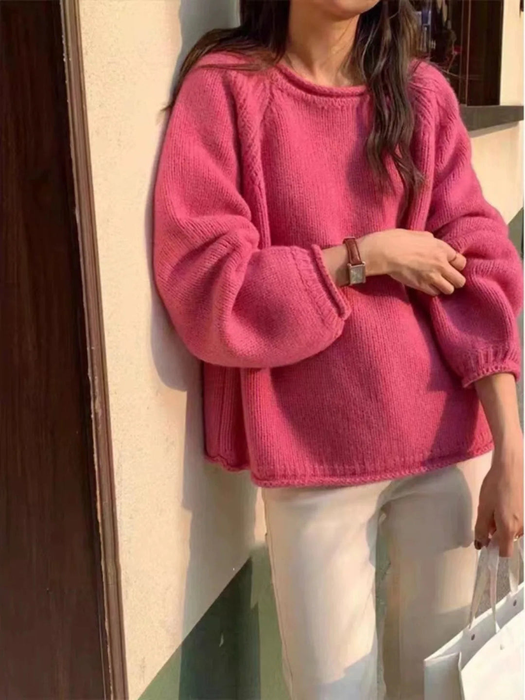 Stilla | Cozy Oversized Strik Sweater til Casual Komfort
