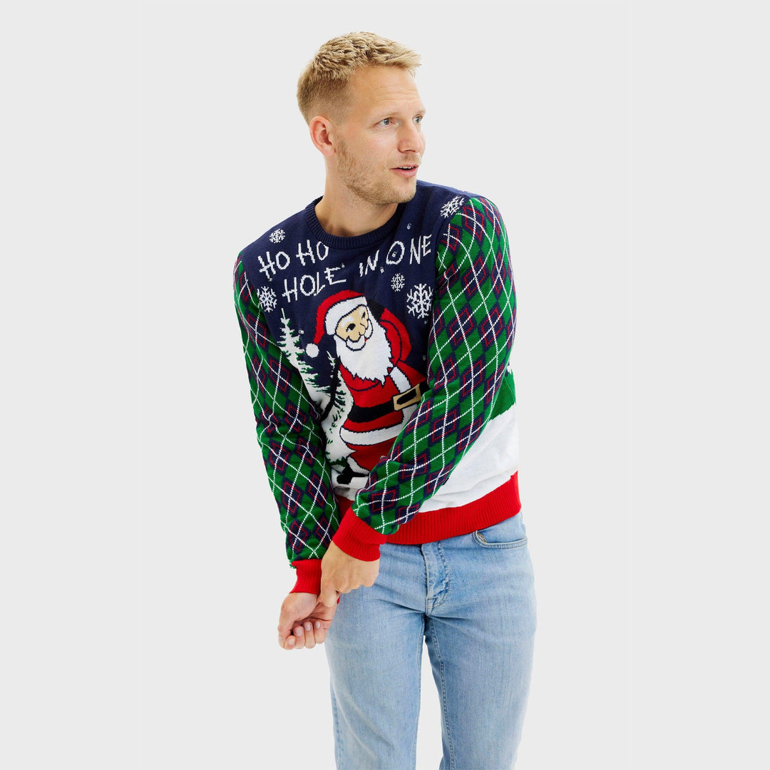 Stilla | Ho Ho Hole In One Juletrøje Herrer