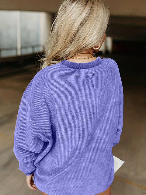 Stilla | Størrelse Howdy Grafik Rund Hals Sweatshirt