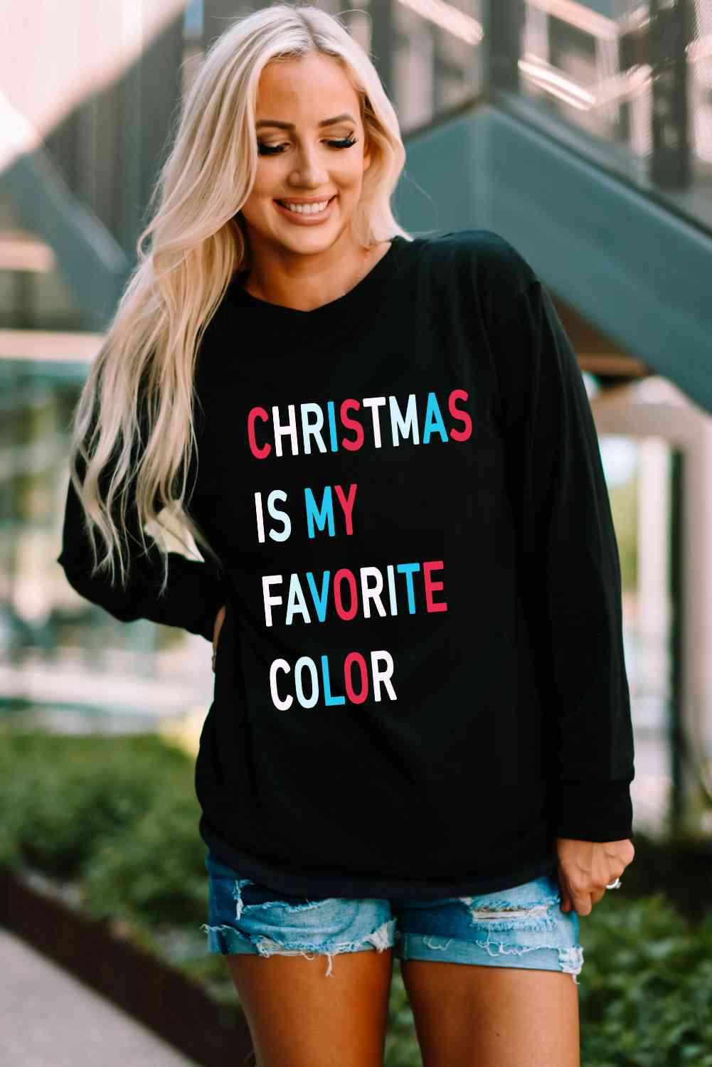 Stilla | Er Min Yndlingsfarve Grafisk T-shirt