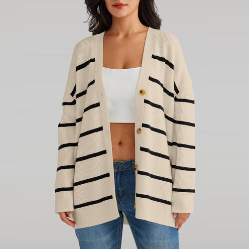 Stilla | V-hals Langærmet Cardigan