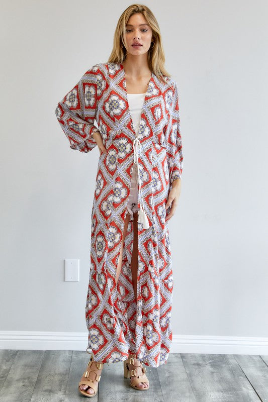 Stilla | Lange Ærmer Løs Kimono