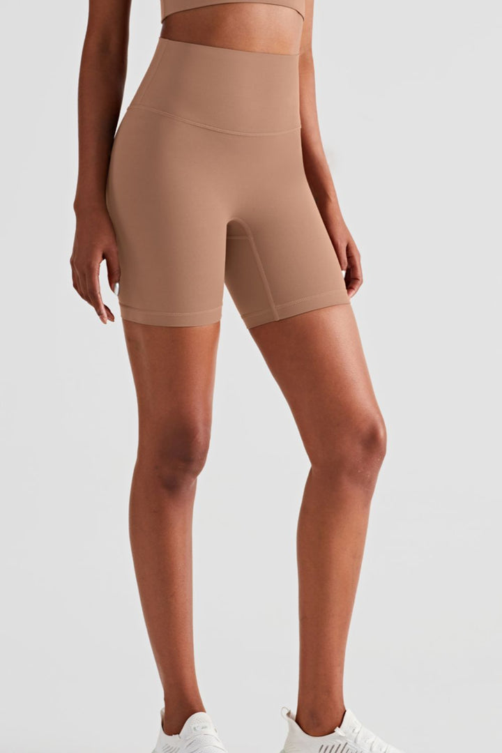 Stilla | Rise Elastisk Talje Biker Shorts