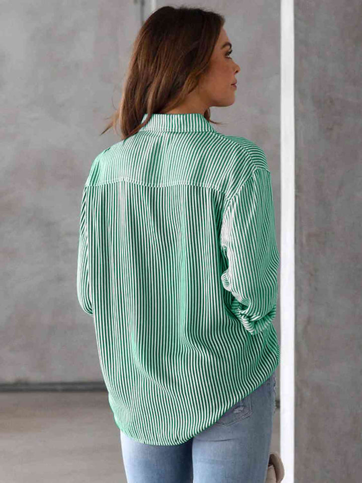 Stilla | Kravebluse med lomme
