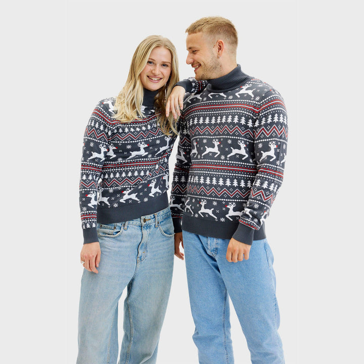 Stilla | Den stilfulde højhalset julesweater til damer