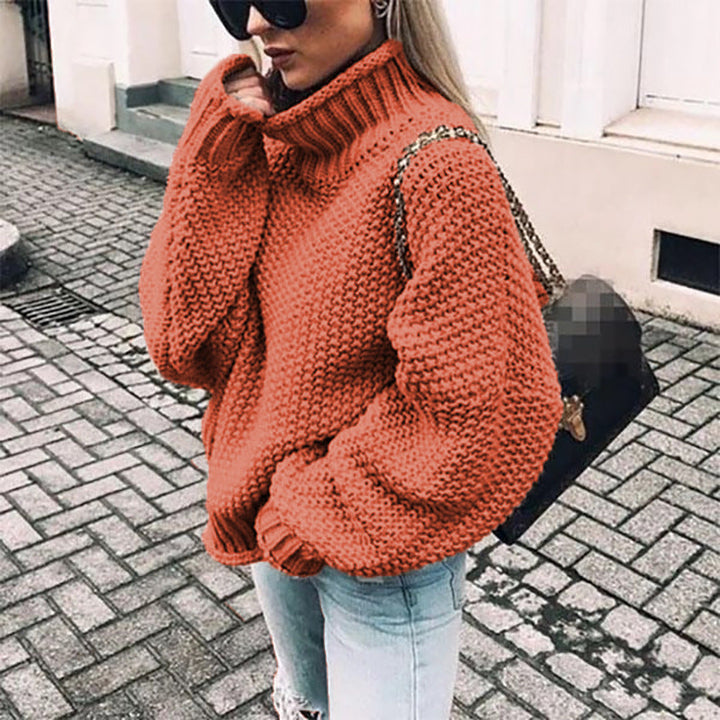 Stilla | Meget Tyk Rullekravesweater