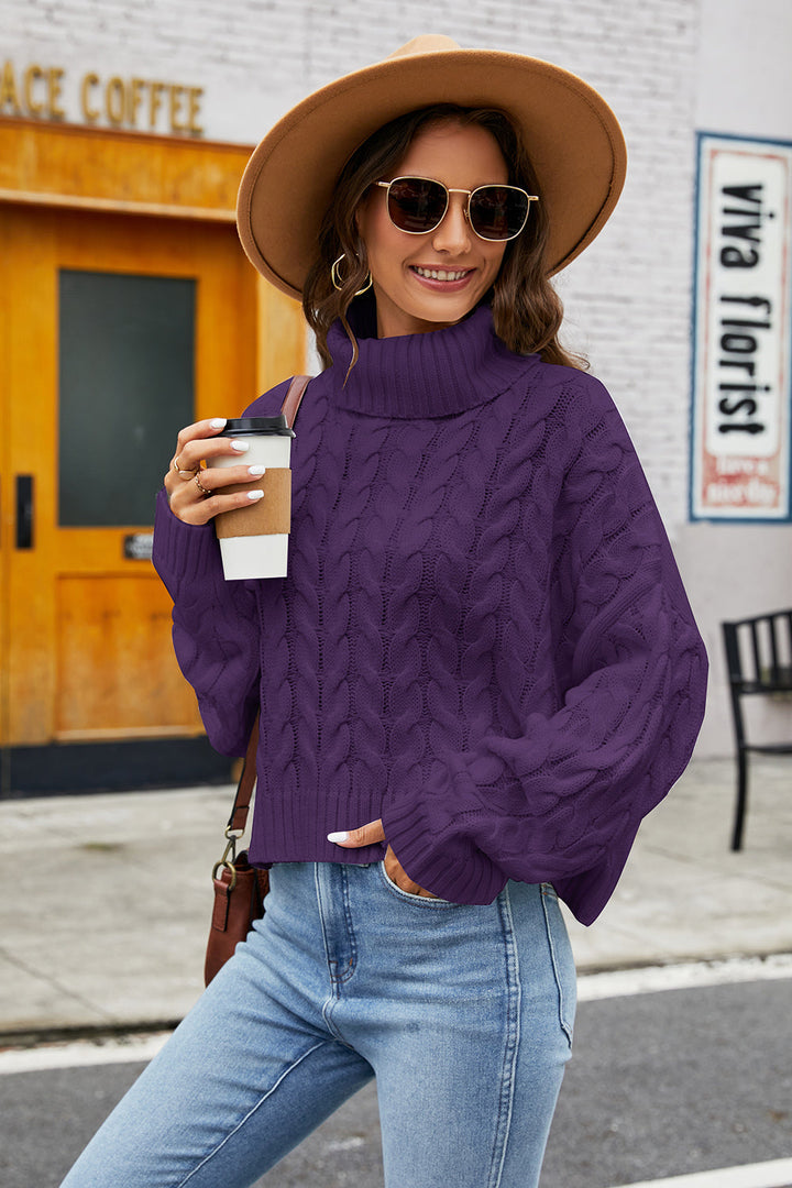 Stilla | Kabelstrik Langærmet sweater