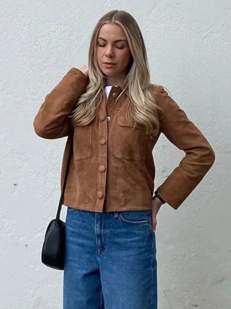 Stilla | Elegant Suede Jakke