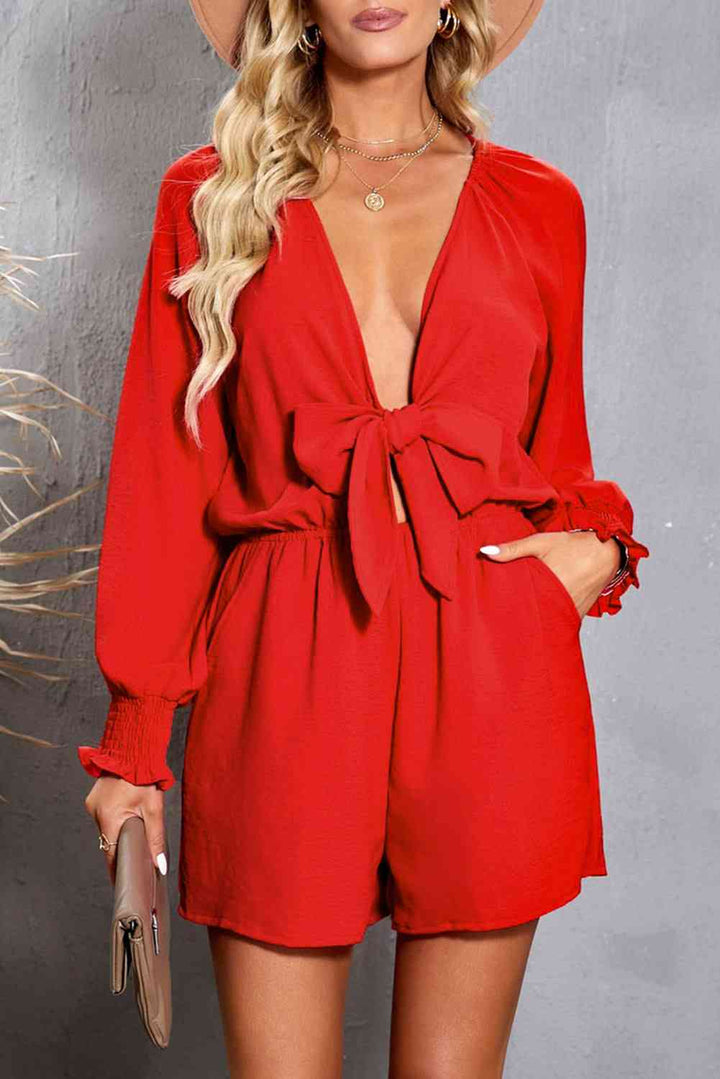 Stilla | Flounce Ærme Dykker romper