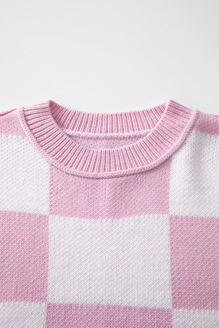 Stilla | Exposed seam droppet skulder sweater
