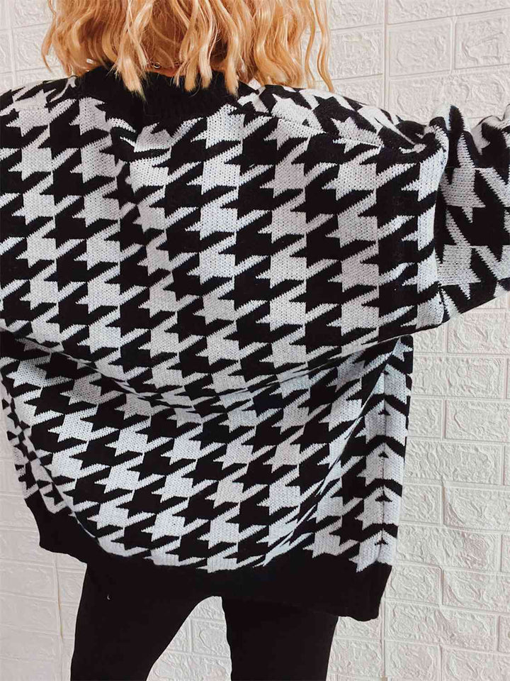 Stilla | Knap Front Cardigan Med Lommer