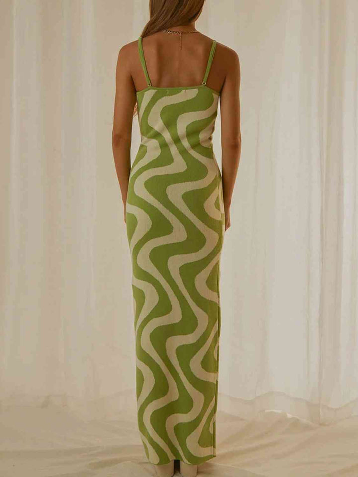 Stilla | Strop Maxi Sweater Kjole