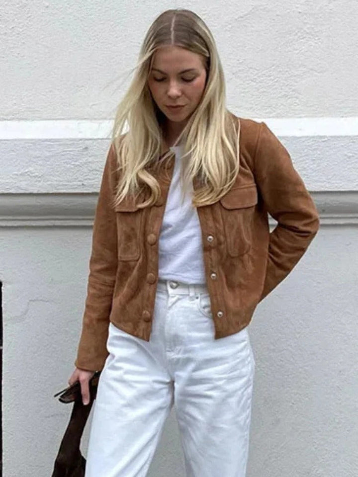 Stilla | Elegant Suede Jakke