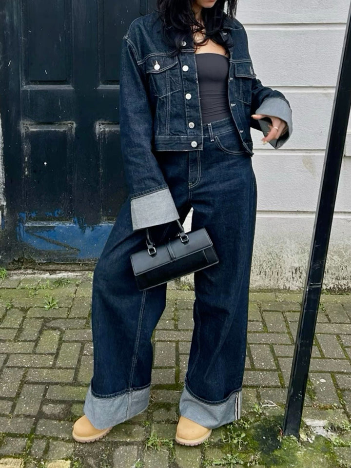 Stilla | Komfortabelt Denim-Sæt