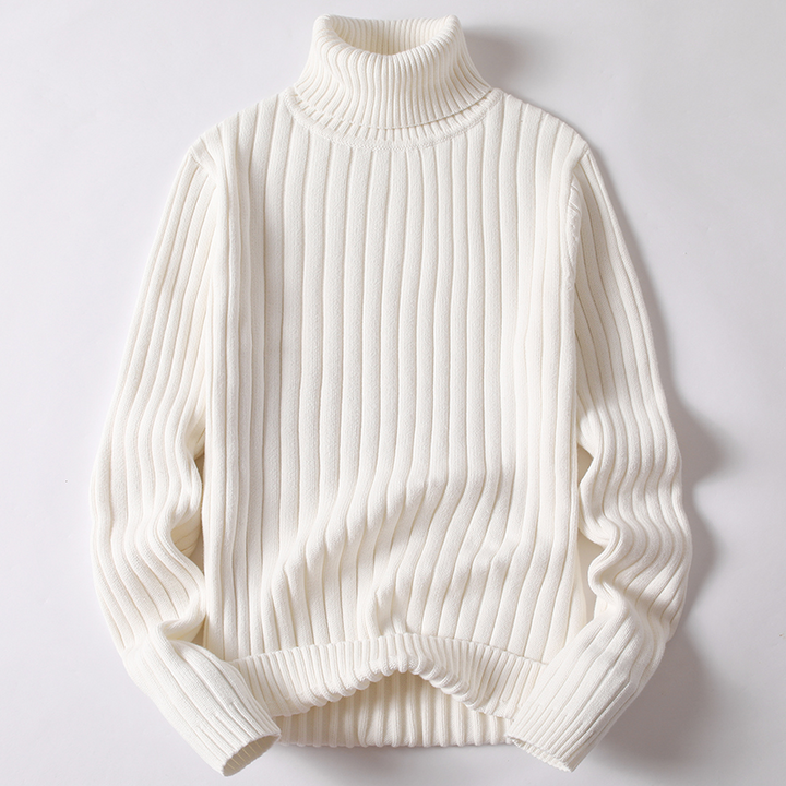 Stilla | Turtleneck sweater Blødt strik Ribdesign Langærmet varm komfort