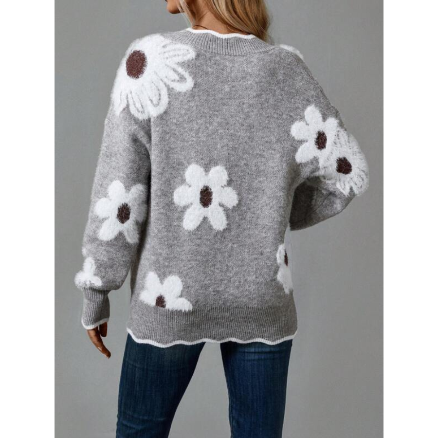 Stilla | Grå sweater til damer