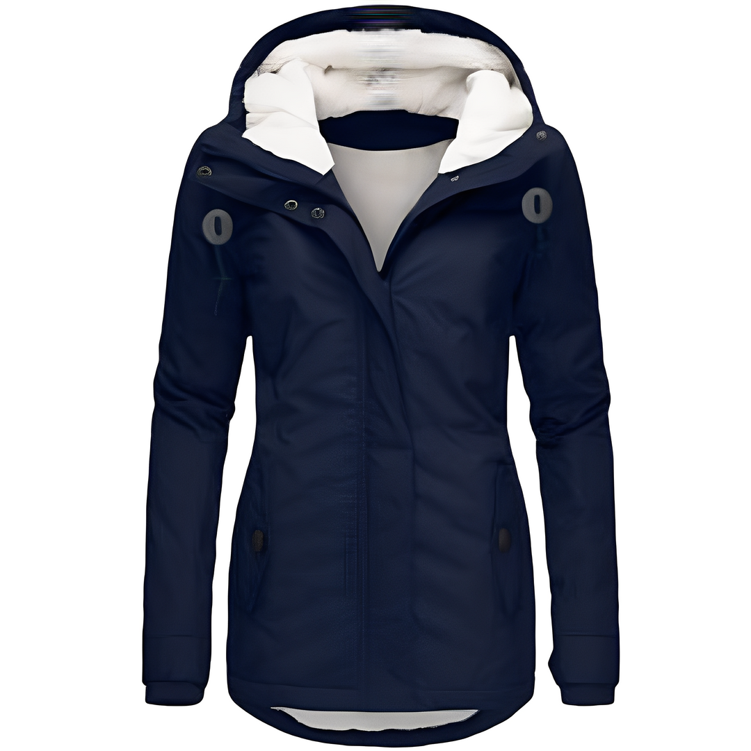 Stilla | Dame-Hooded Jumpsuit, Vandtæt