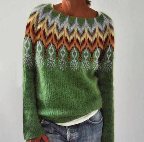 Stilla | Dame-Retro-Pullover