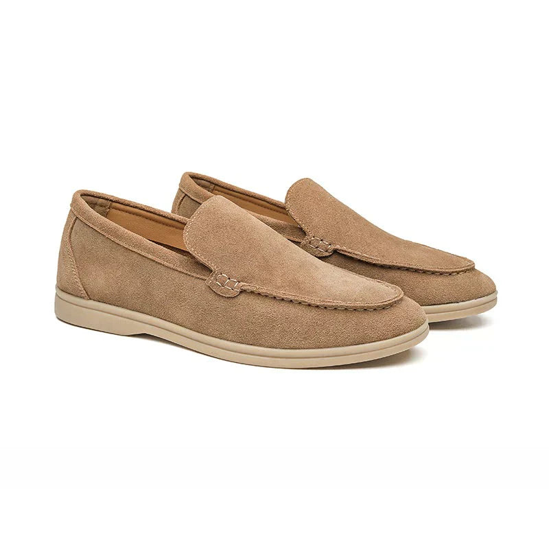 Stilla | Premium loafers i ruskind