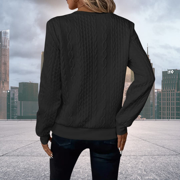 Stilla | Enkelt strikpullover