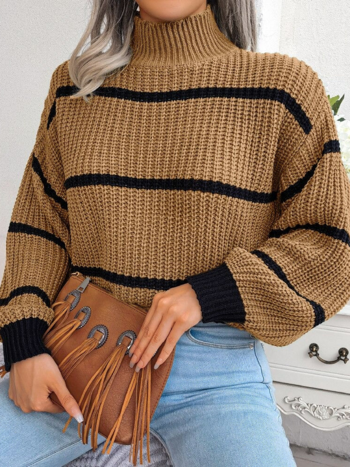 Stilla | Blød Stribet Pullover