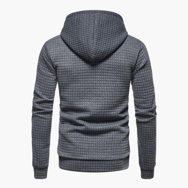 Stilla | Hoodie med Hætte Ternet - Moderne Fritids-Hoodie til Hverdag og Sport