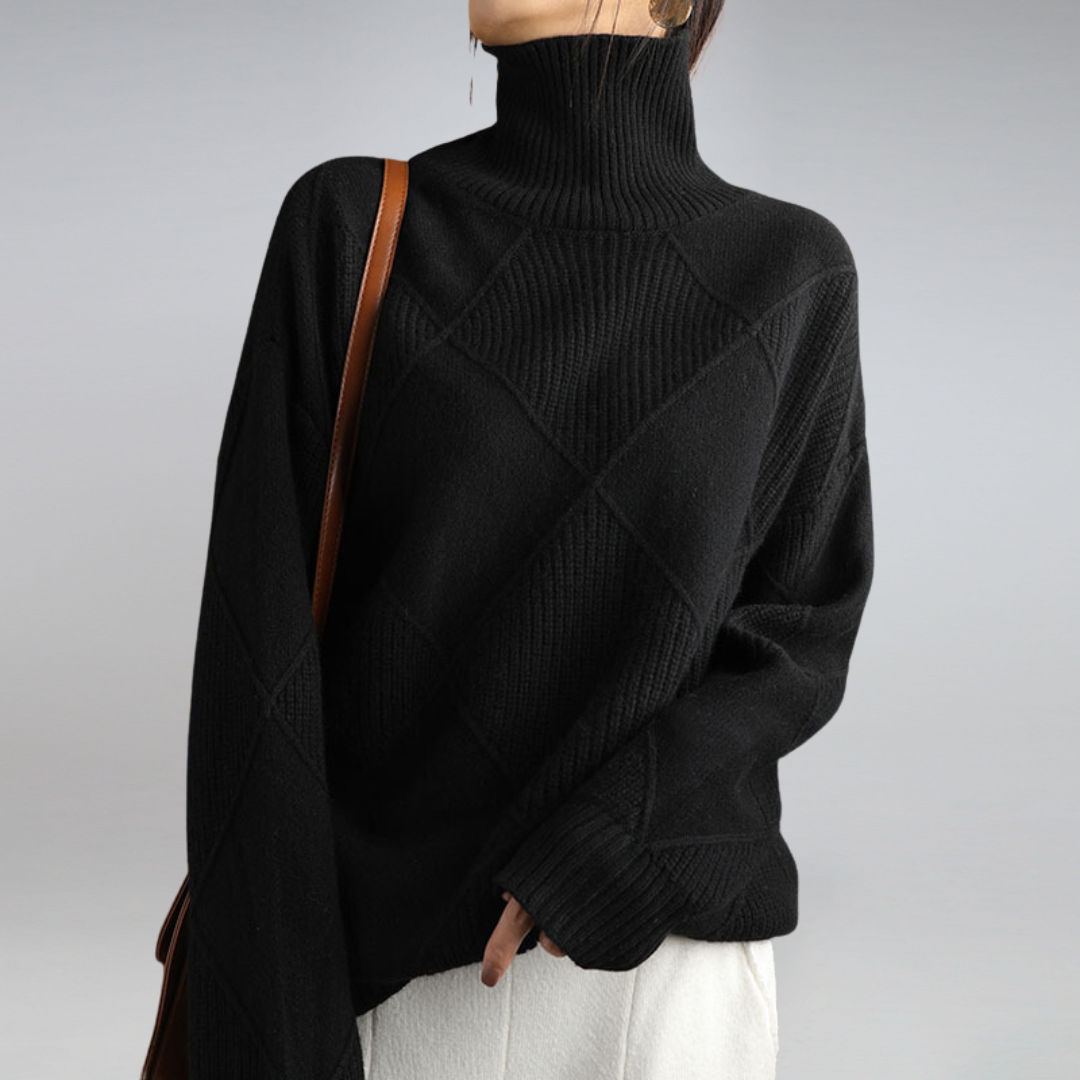 Stilla | Pullover Mit Weichem Kragen