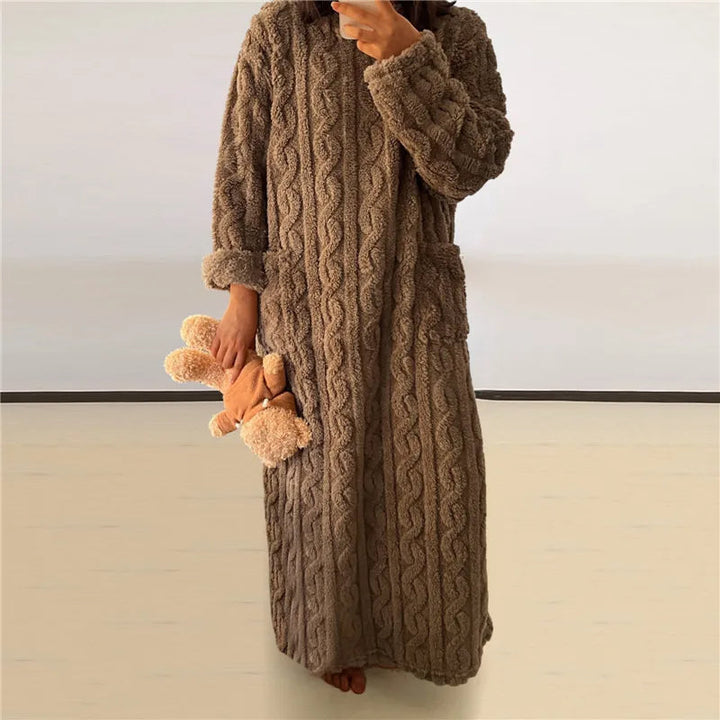 Stilla | Hygge Fleece-Cape-Kjole