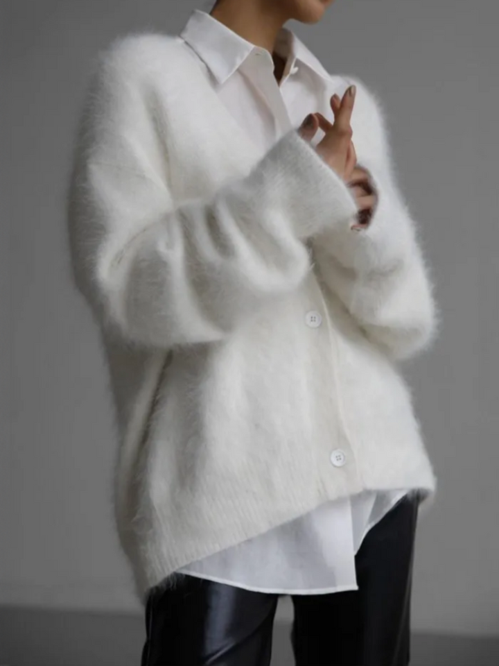Stilla | Luksuriøs Cashmere-strikketrøje Med Knapper